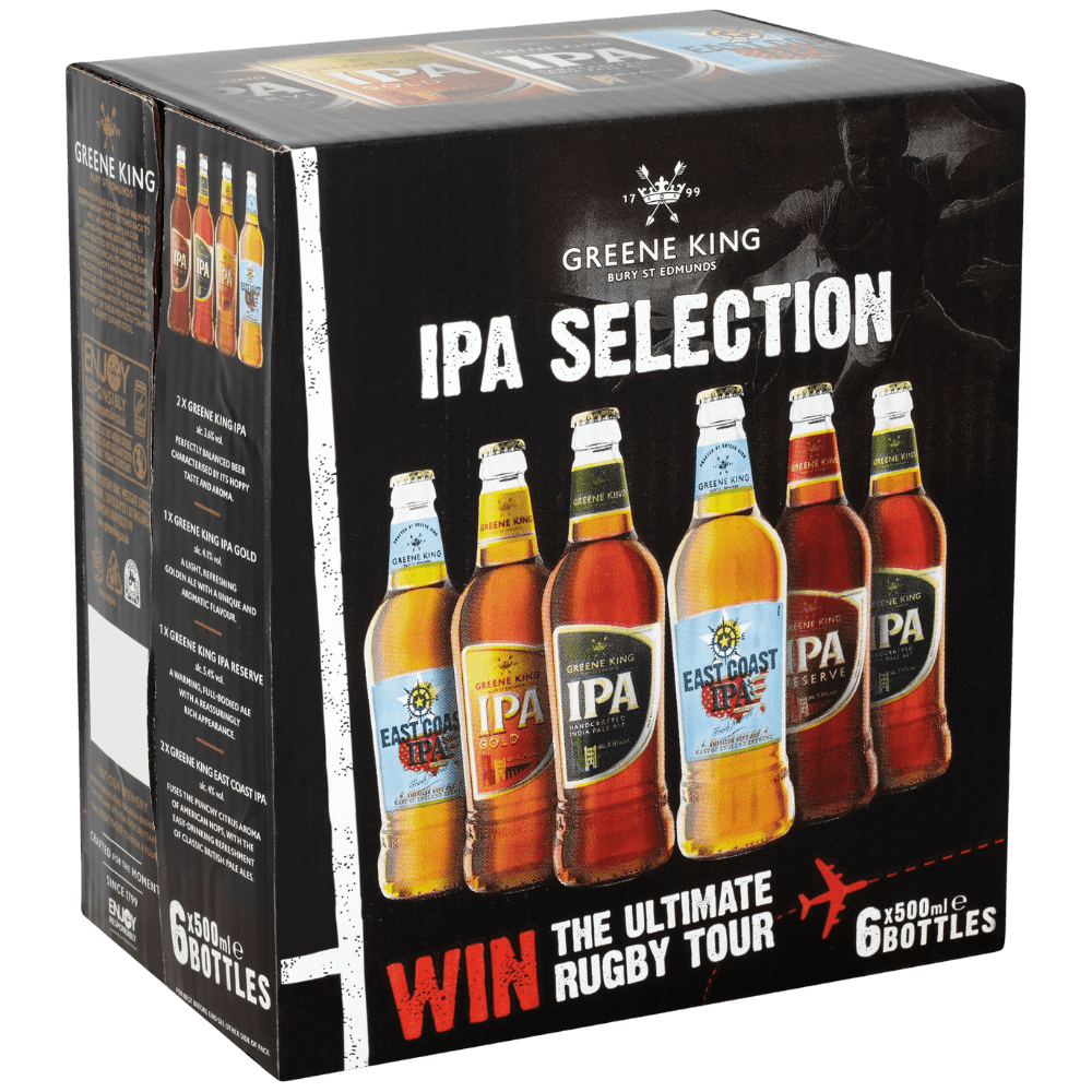 Greene King IPA Selection 6x500ml 8 Barrels Club